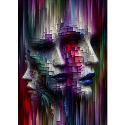 Immagine di FF0018 -  Fragmented Faces Collection