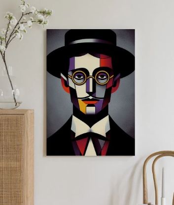 Picture of Cubist Homage to Fernando Pessoa